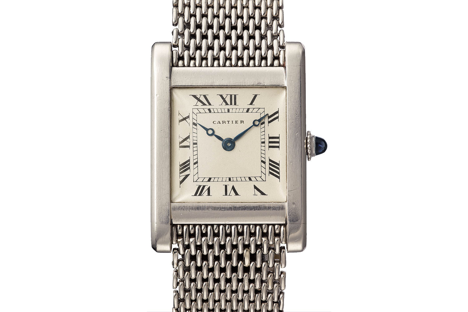 First cartier tank lumeville montre vintage