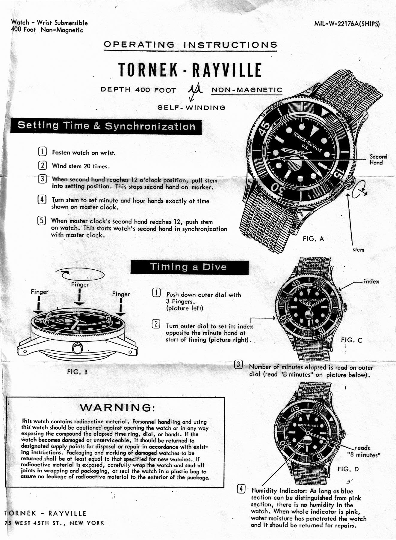 Tornek lumeville montre vintage