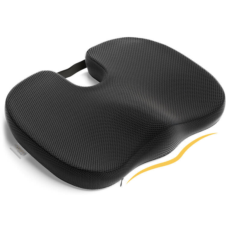 Fomi Premium Gel Seat and Back Cushion Combo