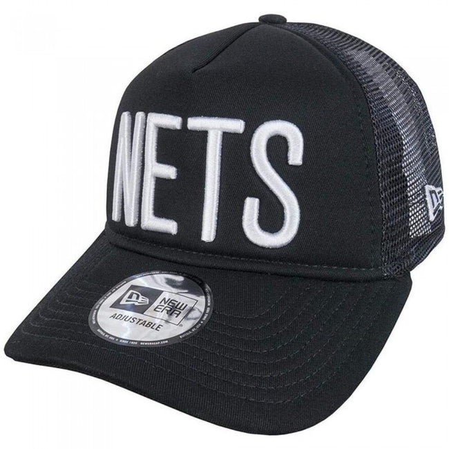 Front - Brooklyn Nets New Era Trucker Cap