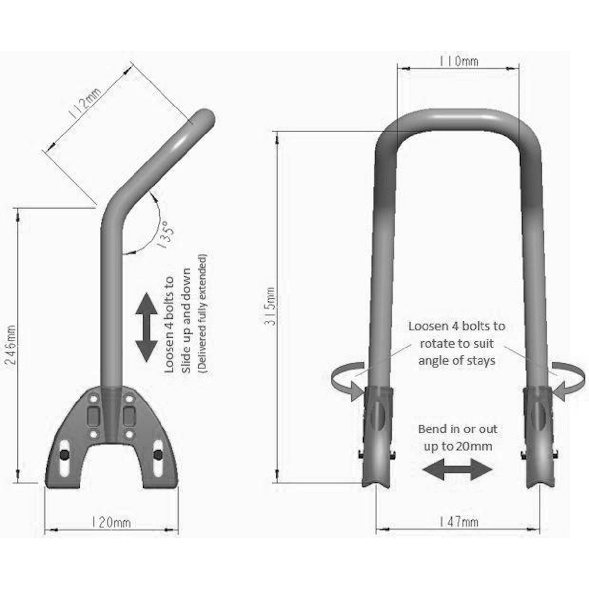 spider rear rack