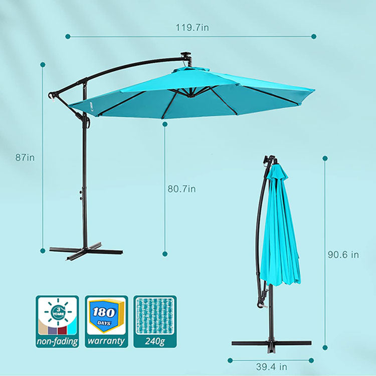 10ft Offset Patio Umbrella fabric