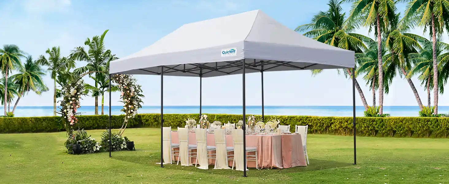 Heavy Duty 10x20 Pop up Canopy with Sidewalls