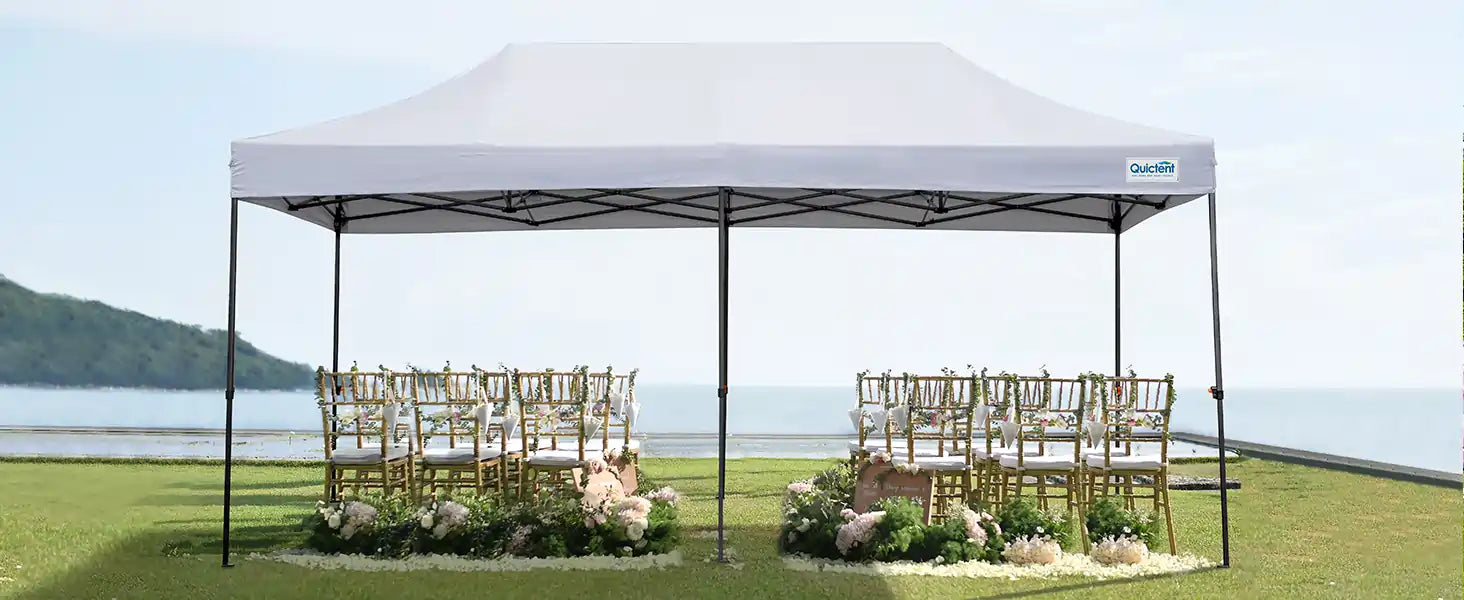 10x20 Pop up Canopy with Sidewalls