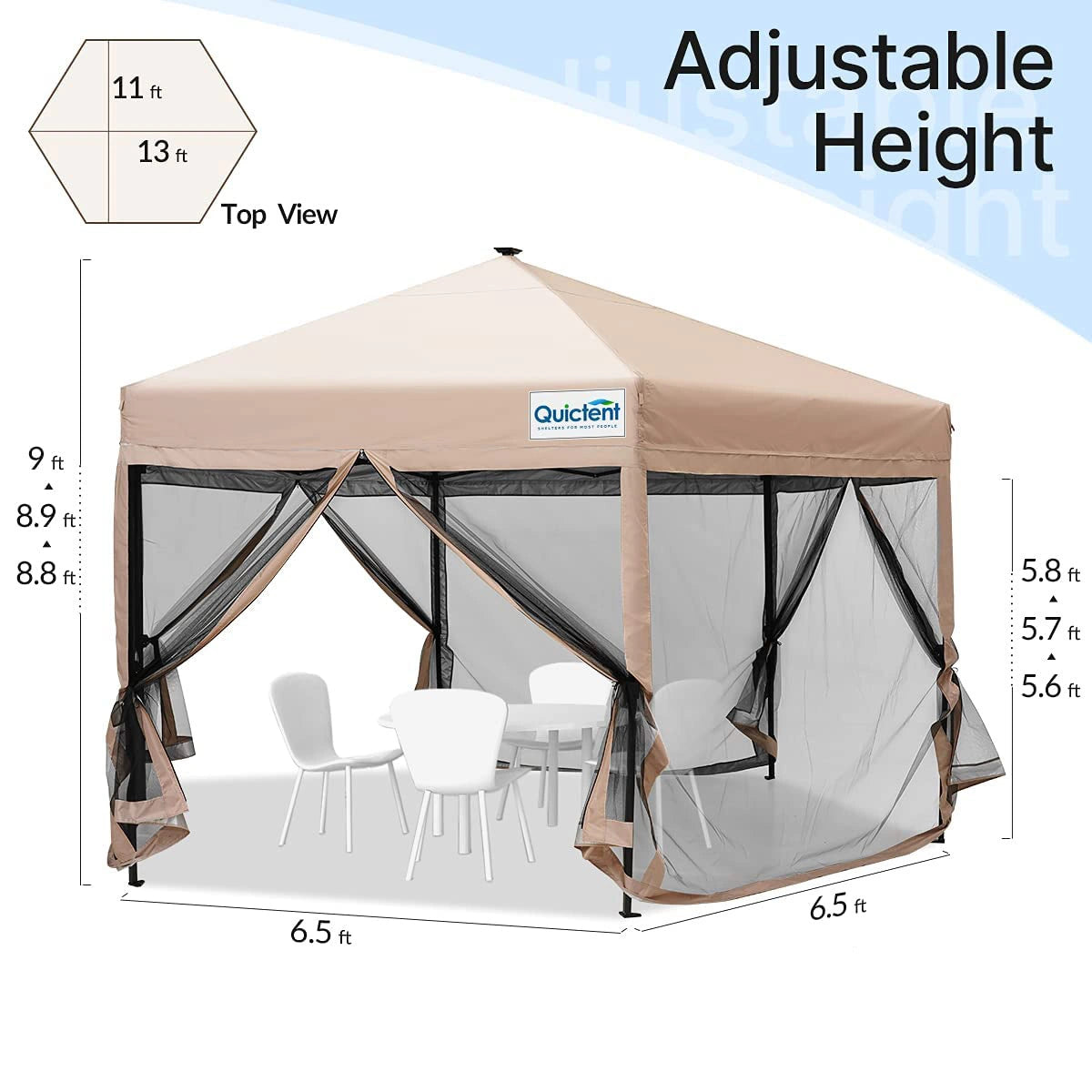 13x13 Canopy Tent Frame