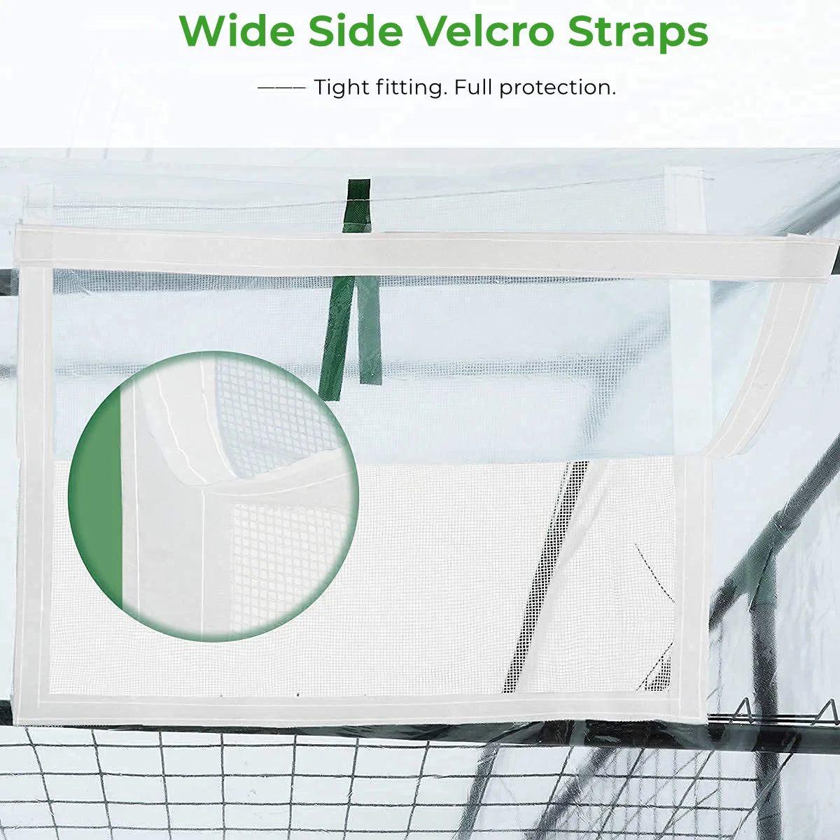 Wide Side Velcro Straps