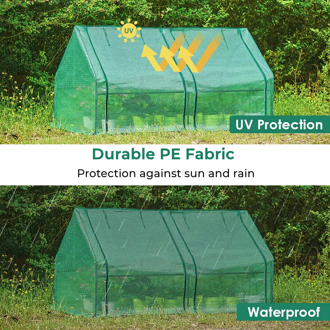 anti-UV and waterproof greenhouse fabric
