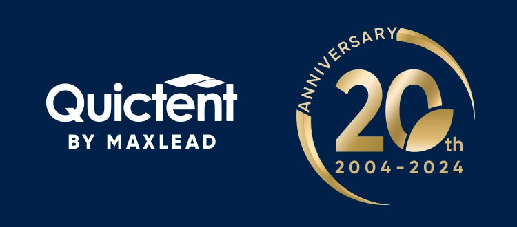 20th anniversary for Quictent by Maxlead
