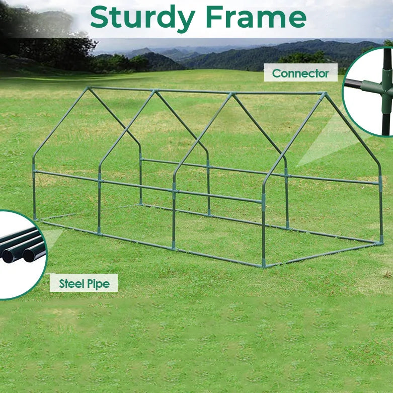 Sturdy small greenhouse Frame