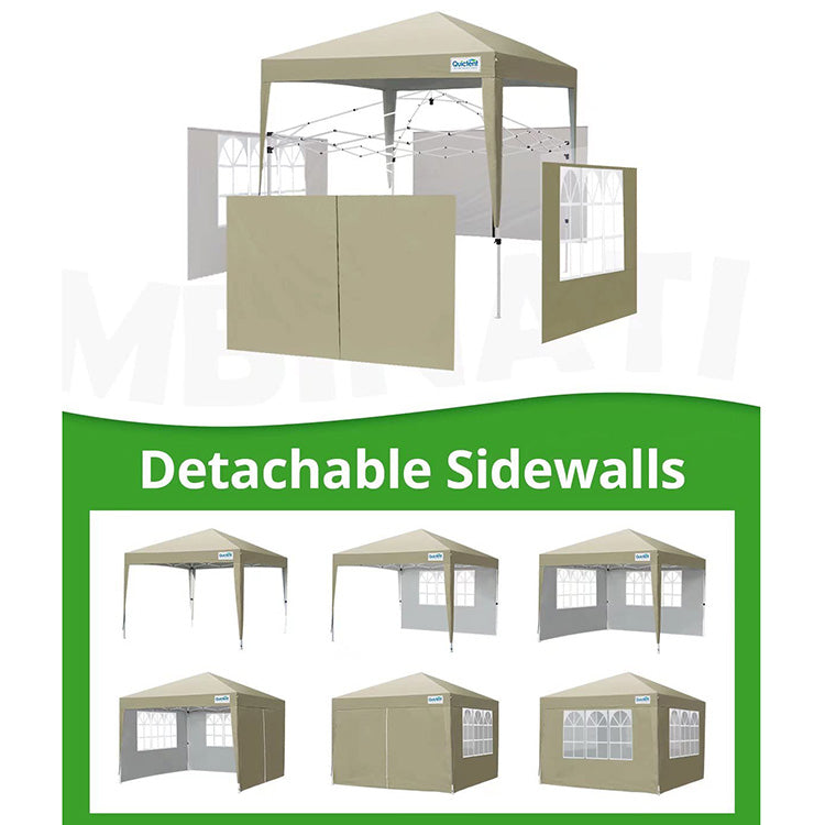 10x10 pop up tent sidewall