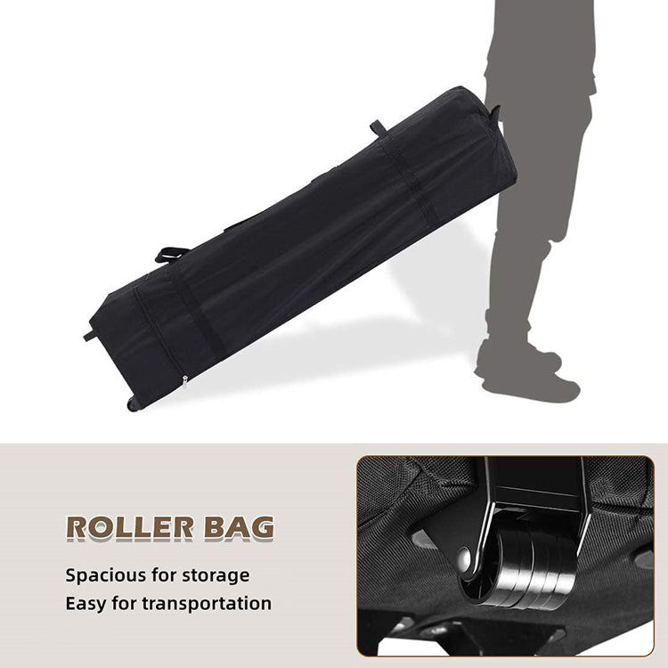 10x10 Tent For Easy Travel Roller Bag