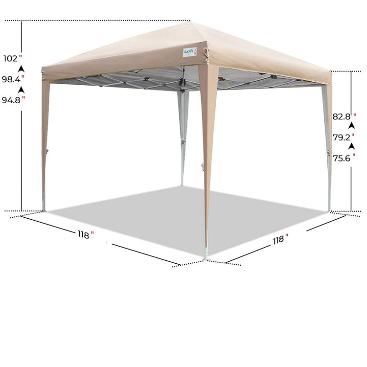 10x10 Easy-up Tent Spacious Shades