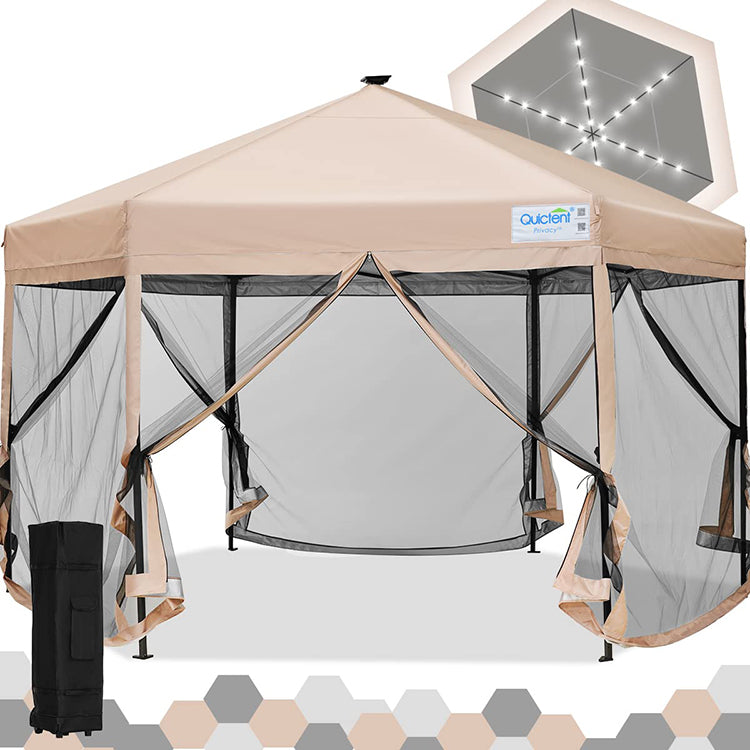 Detachable Mesh Walls of 13x13 Pop up Canopy