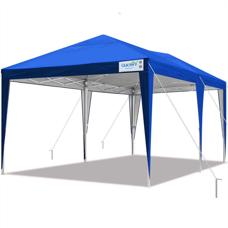 10x20 pop-up canopy has greater space