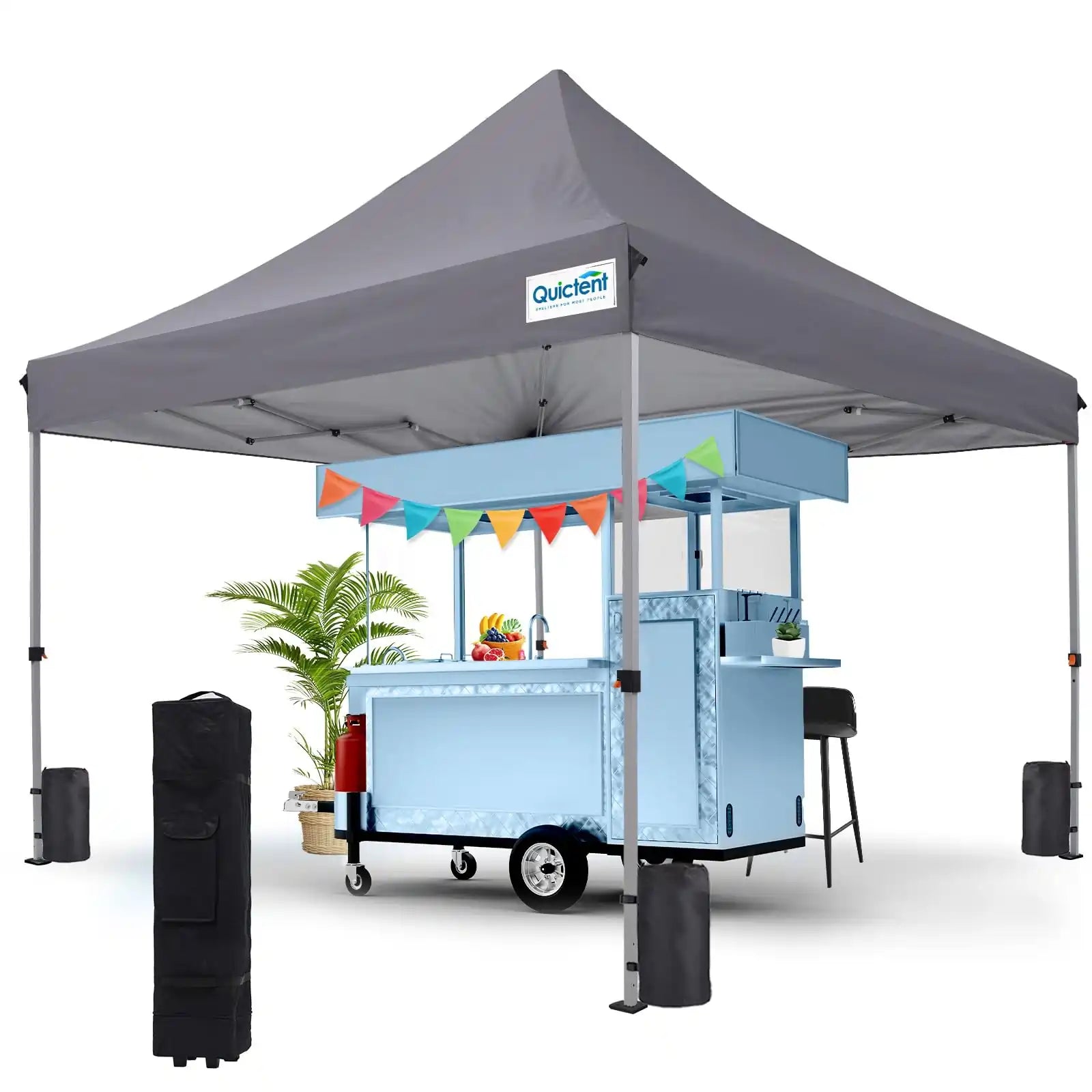 Fire Retardant 10'x 10' Commercial Pop up Canopy