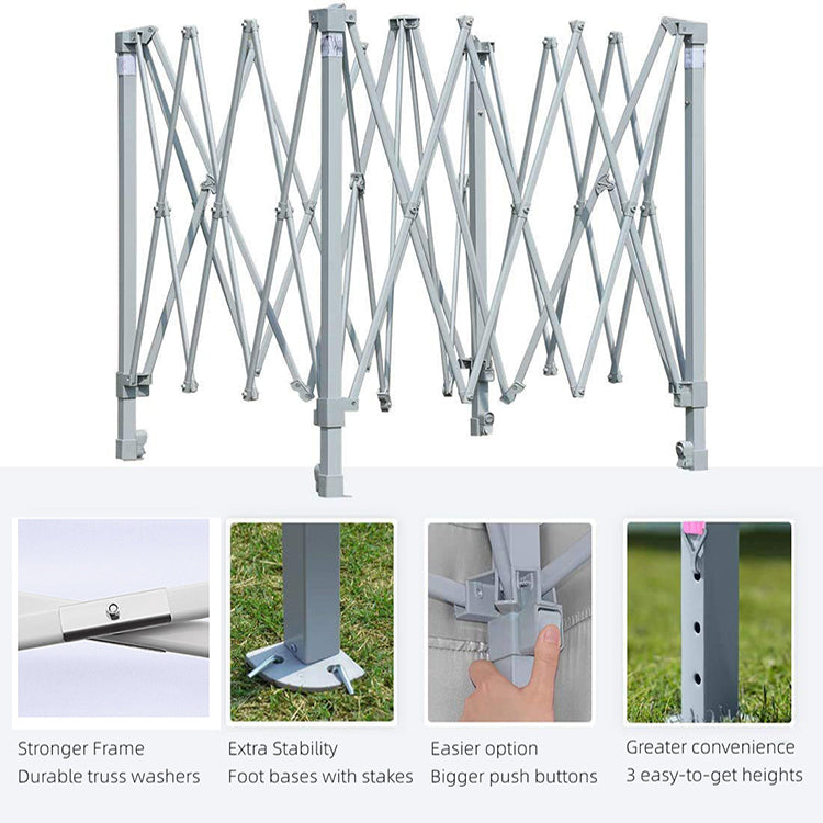 Easy to Adjust 10x10 canopy tent frame