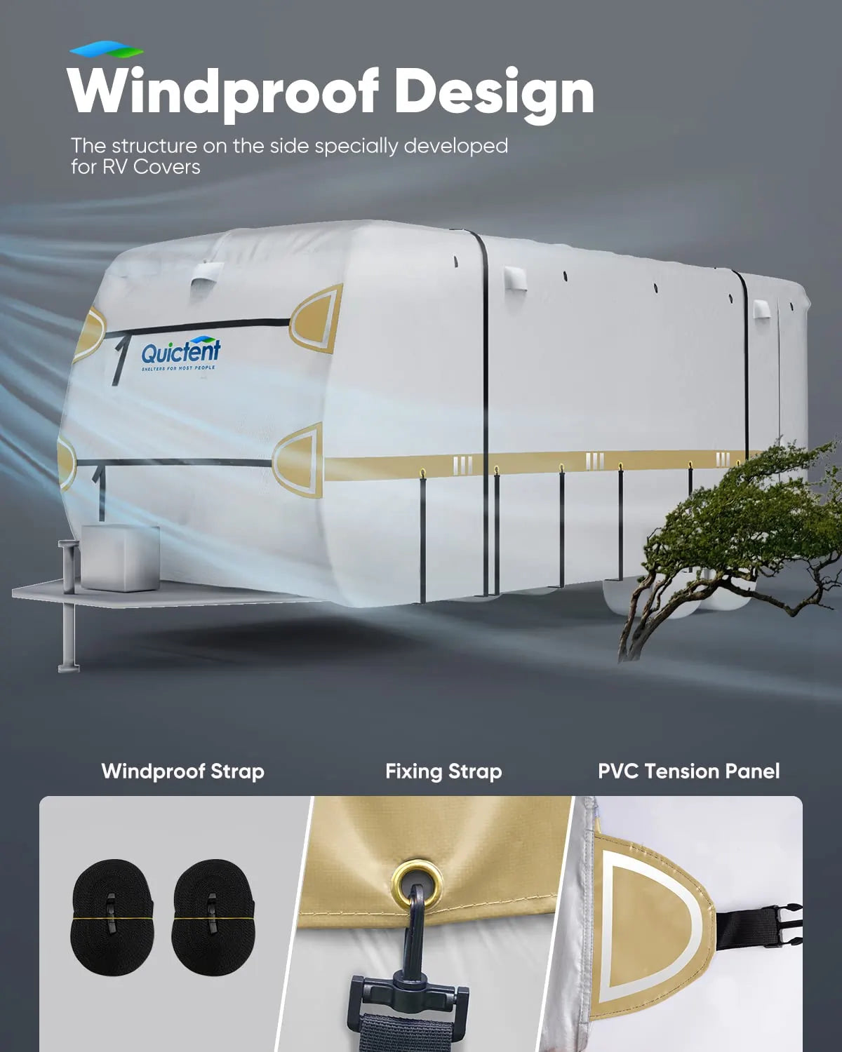 cover for a trailer Windproof & Quick-drying