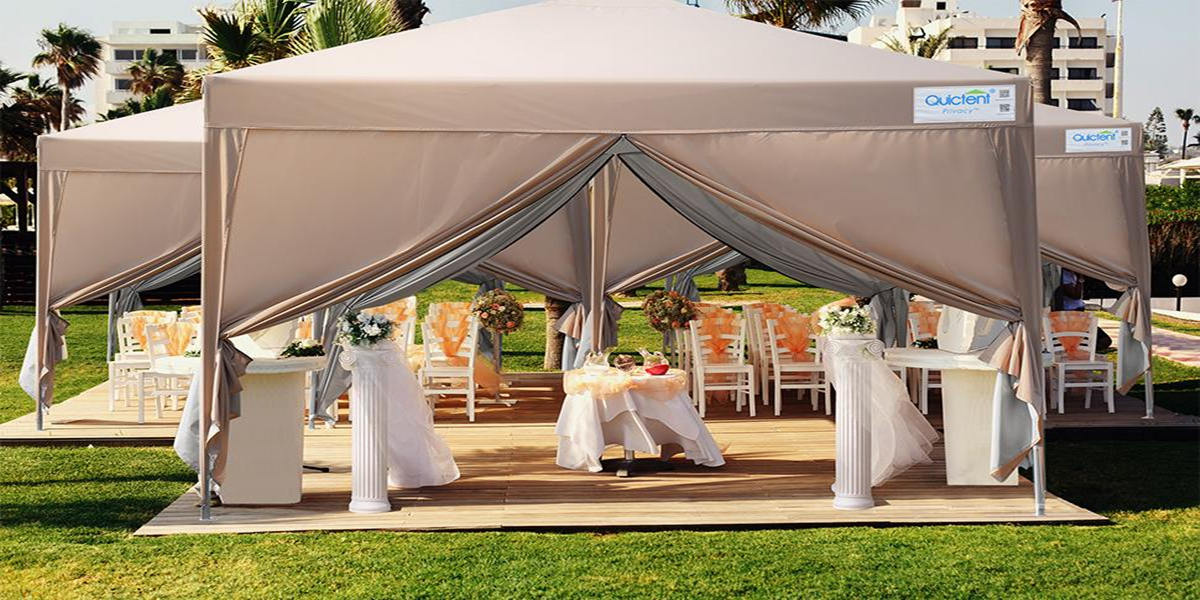 Privacy 8' x 8' Pop Up Canopy