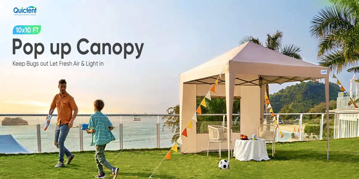 Quictent 10x10 pop up canopy