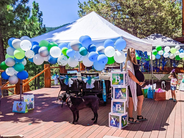 Decorated Quictent Pop Up Tent