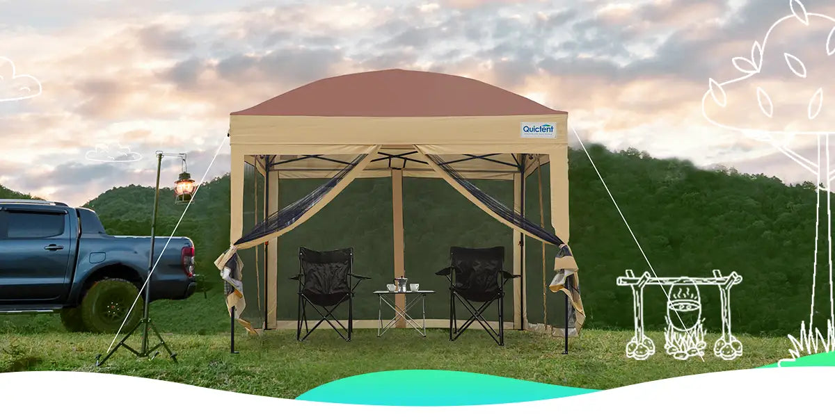 Quictent canopy mesh tent