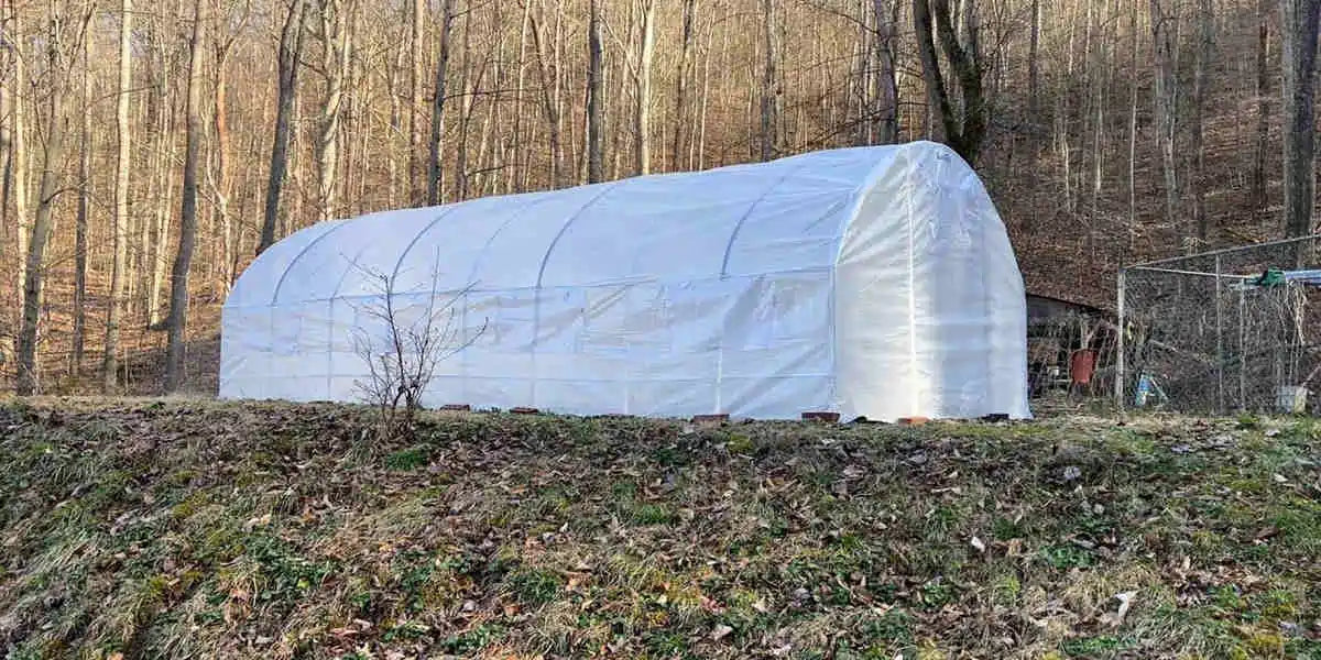 Quictent tunnel greenhouse