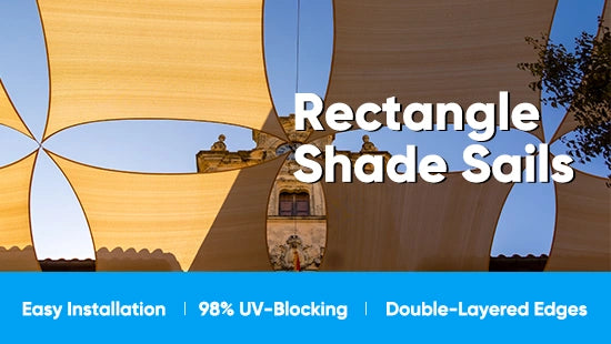Rectangle Shade Sail for Quictent