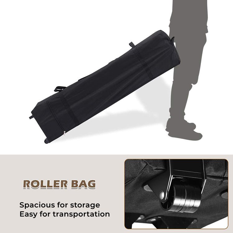 roller bag of 10x10 pop up canopy