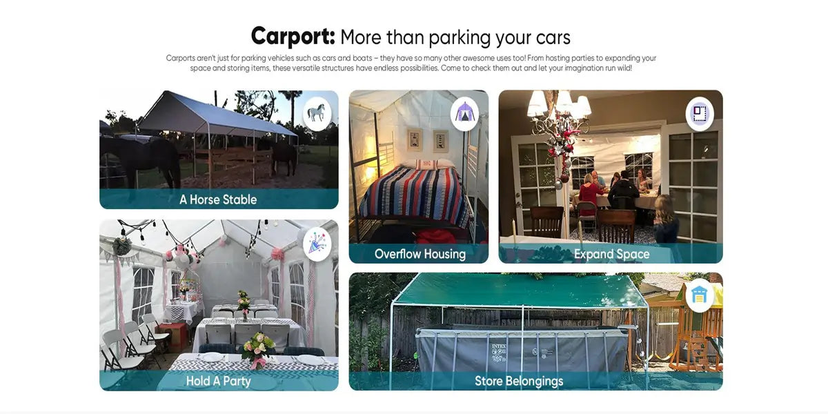 portable carport