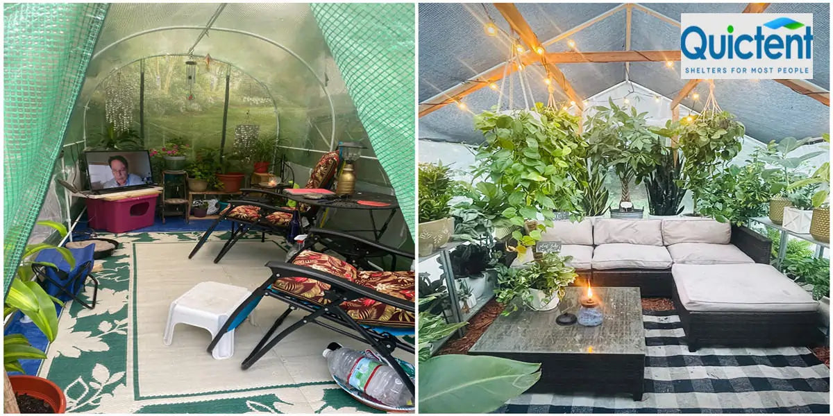 greenhouse living space