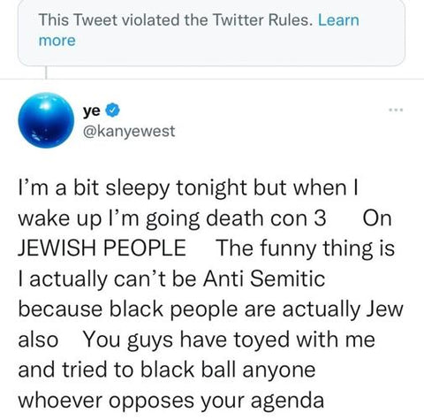 This is the controversial tweet that people claim is anti-jewish