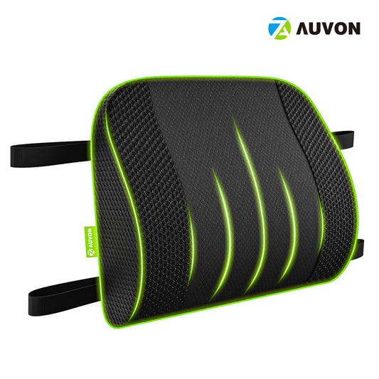 AUVON Wheelchair Seat Cushions (18 inchx16 inchx3 inch) for Sciatica, Back, Coccyx, Pressure Sore and Ulcer Pain Relief, Memory Foam Pressure Relief