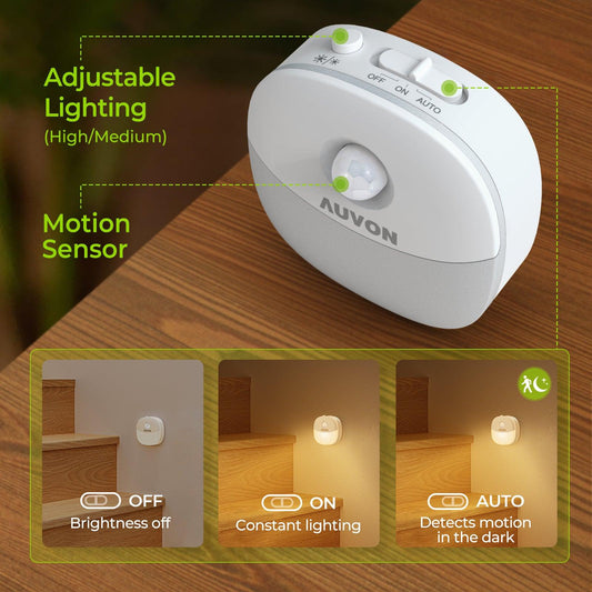 Original Toilet Night Light , Motion Sensor Activated LED Lamp