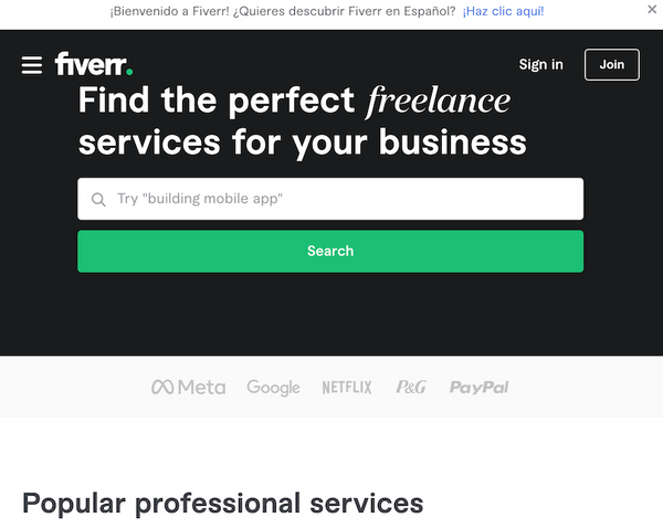 Fiverr: Es una plataforma en línea que conecta a los clientes con diseñadores gráficos freelance. Ofrece una gran variedad de opciones de diseño personalizado, incluyendo logos, a precios accesibles.