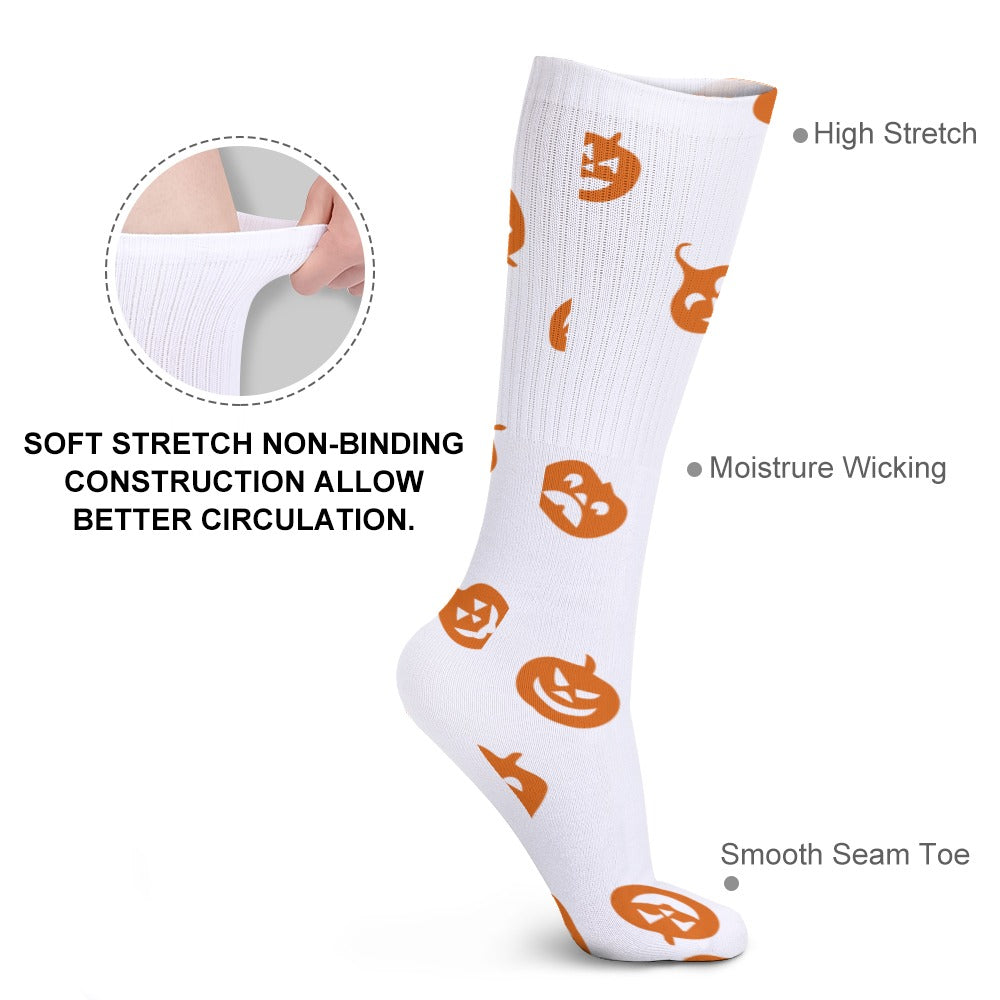 Halloween Style Breathable Stockings (Pack of 5 - Same Pattern)