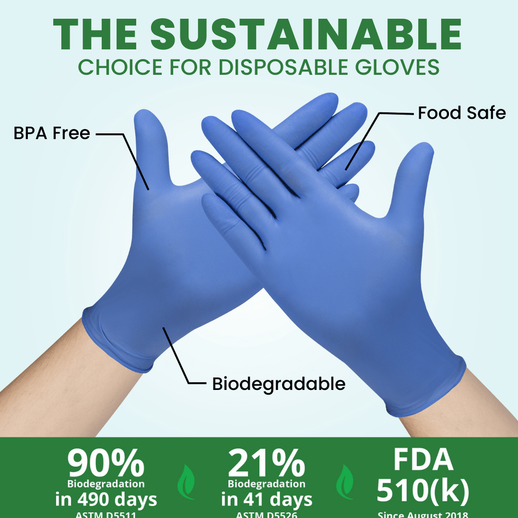 biodegradable rubber gloves