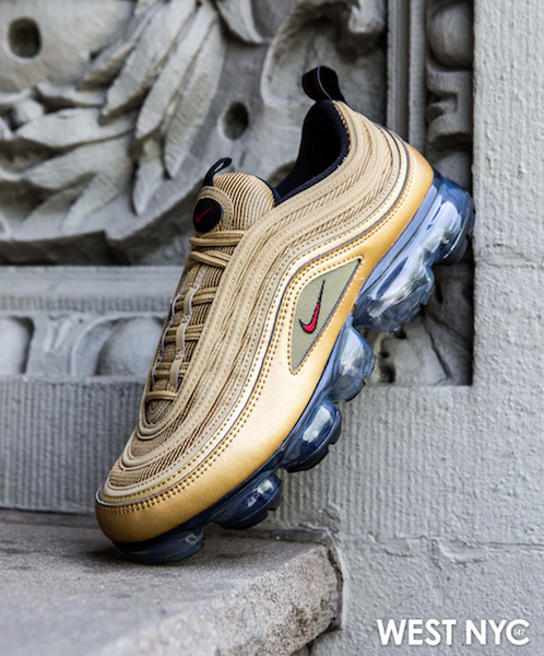 Nike Air VaporMax 97 Gold" – West NYC