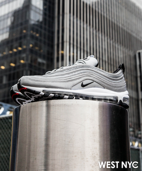 At West: Air Max 97 Premium Silver" – West NYC