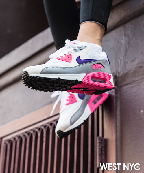 pink and purple air max 90