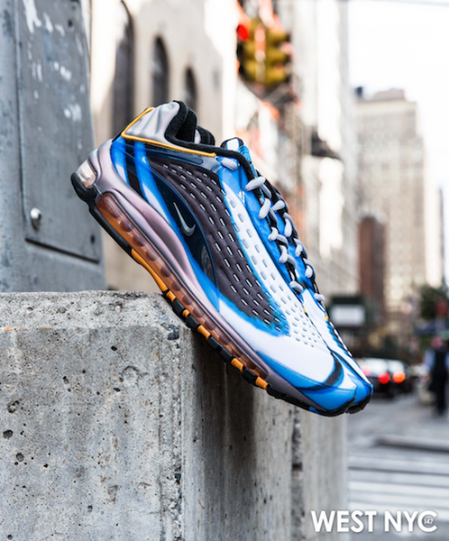 Nike Air Max Deluxe "Photo Blue / Orange Peel" West NYC