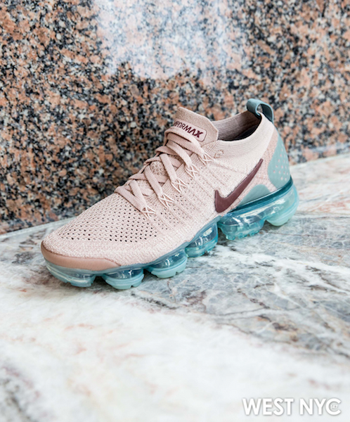 Inconsistente Influyente Superficial WMNS Nike Air VaporMax Flyknit 2 "Particle Rose / Mica Green" – West NYC