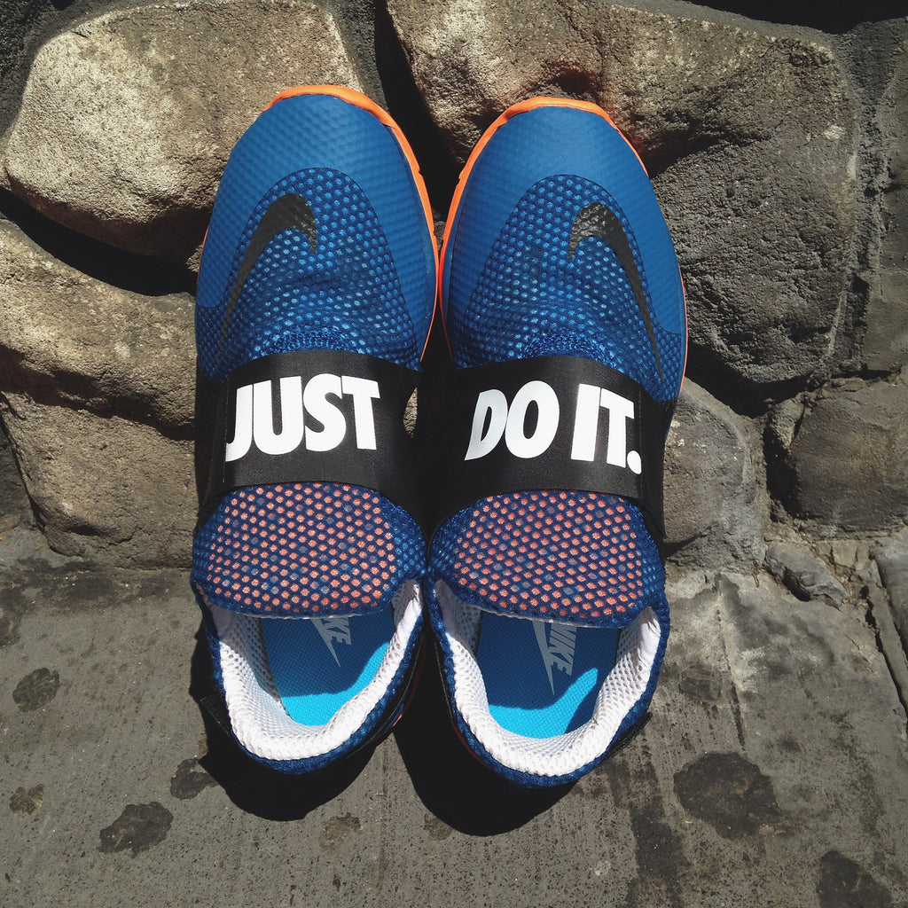 nike shoes with just do it strap