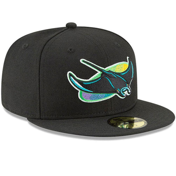 Men's New Era Black Tampa Bay Rays Cooperstown Collection 1998