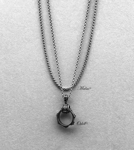 Nixir/ Silver necklace/ Mens jewelry