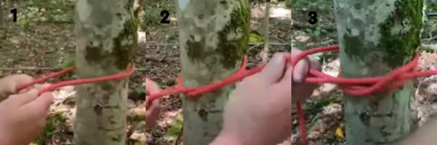 Craig Coudill shows how to tie a clove hitch without having to pass it over an object