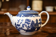 A Johnson Brothers Willow Pattern Teapot Made in England - Greystones Antiques