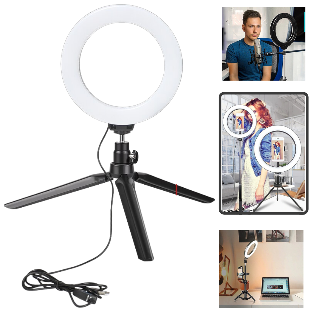 LED Ring Light | Selfie Light | Circle Light | Ring Fill Light - Ozerty