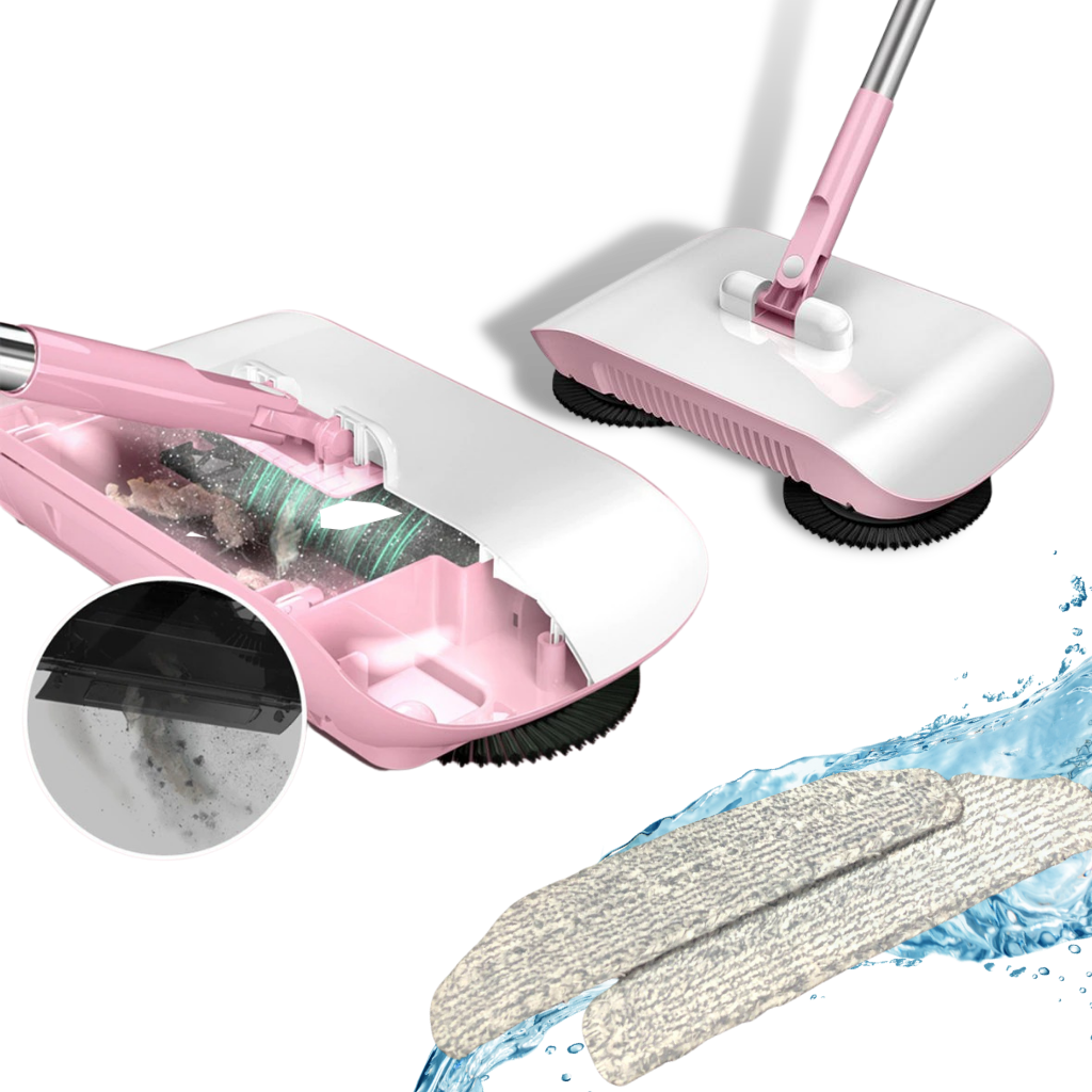 2 in 1 automatic sweeper - Convenient Dumping - Ozerty