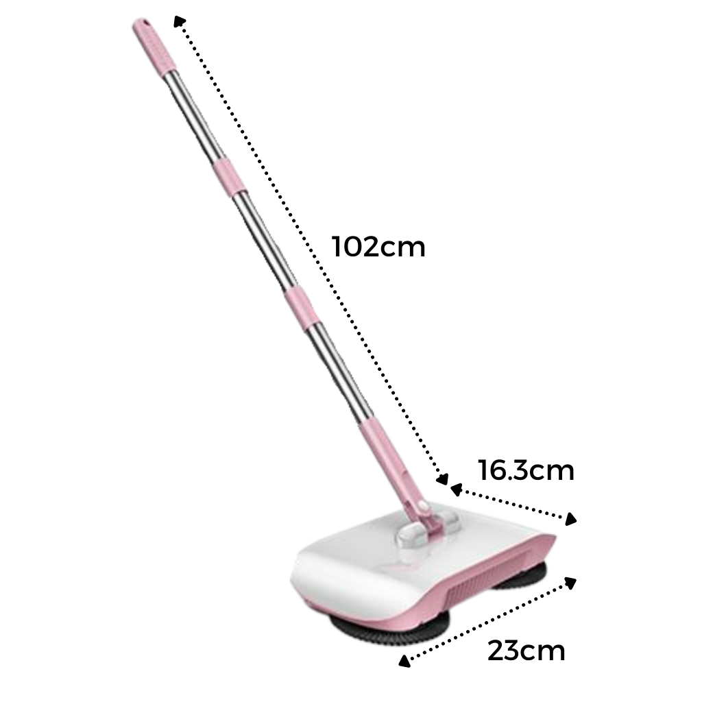 2 in 1 automatic sweeper - Dimensions - Ozerty