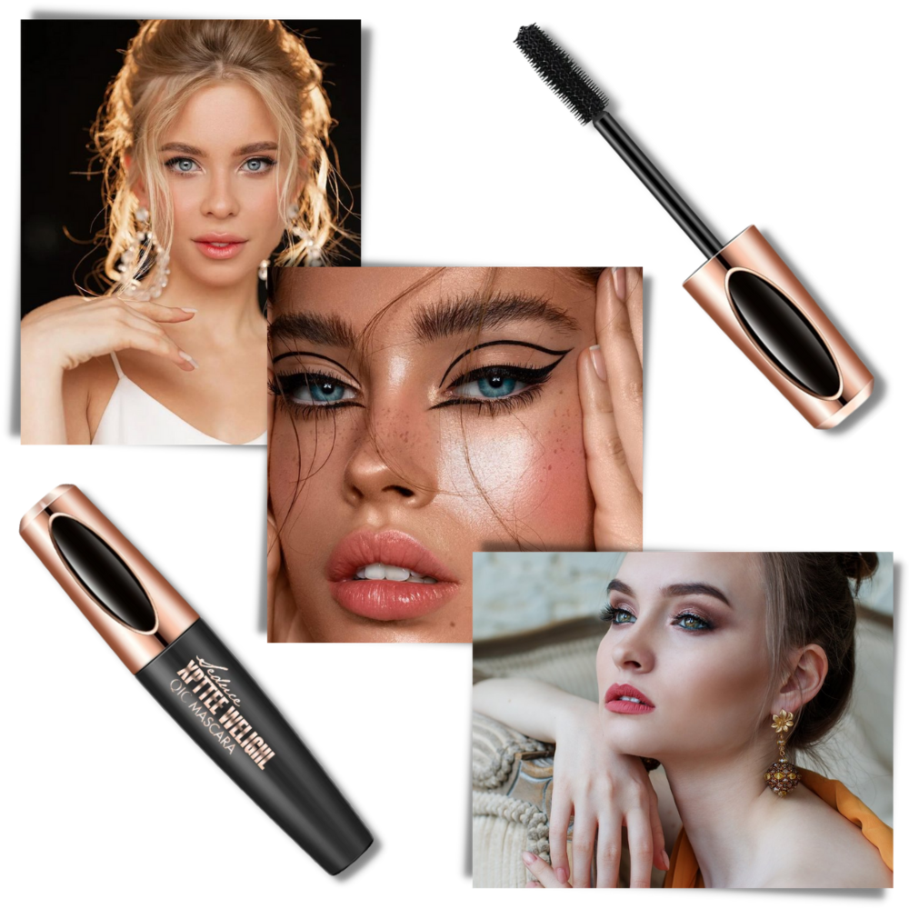 4D Lash Curling Mascara - Simplicity Meets Elegance: Easy On, Easy Off - Ozerty